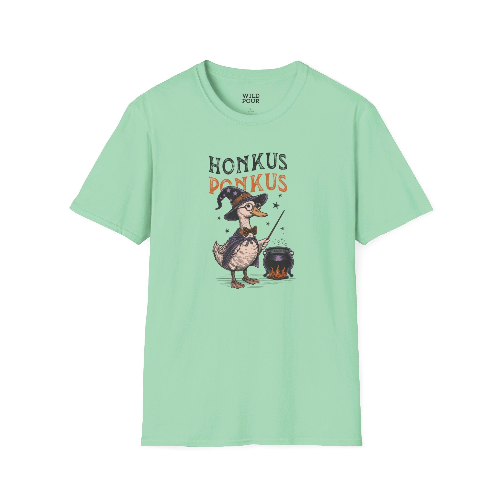 Honkus Ponkus - Vintage Duck Shirt - S / Mint Green - Wild Pour