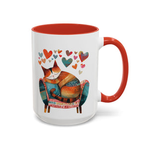 Love is a Comfy Chair Mug - 15oz / Red - Wild Pour