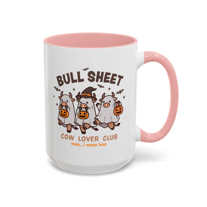 Bull Sheet Cow Lover Club Mug - 15oz / Pink - Wild Pour