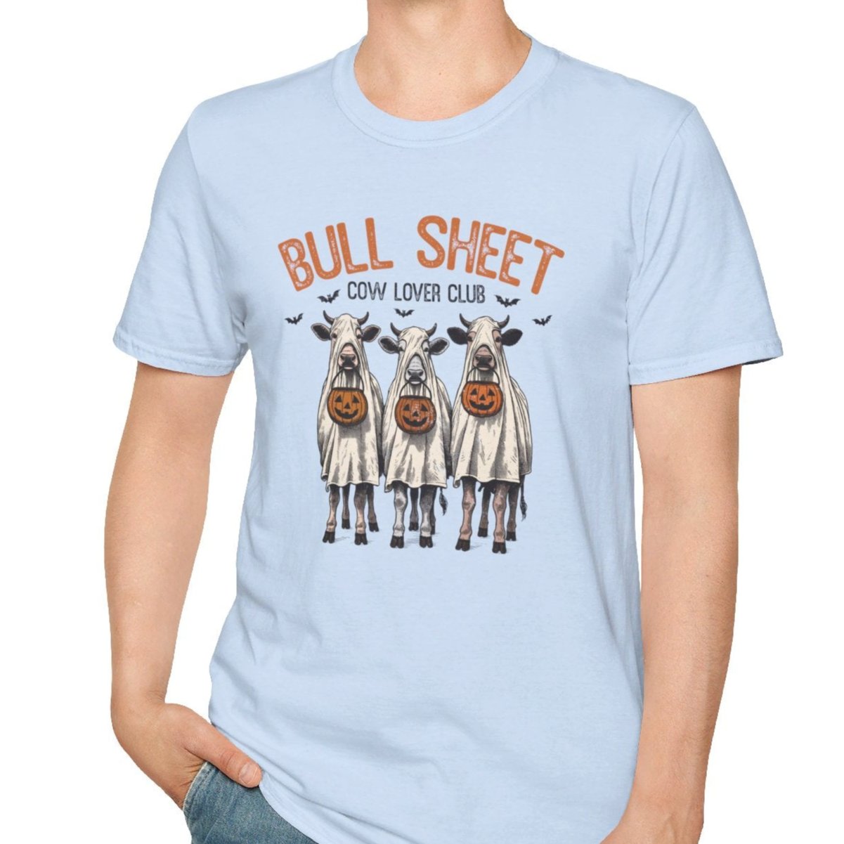 Bull Sheet - Cow Lovers Club, Vintage Cow Tee - Wild Pour