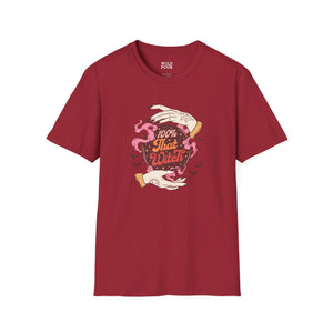 100% That Witch Tee - S / Antique Cherry Red - Wild Pour