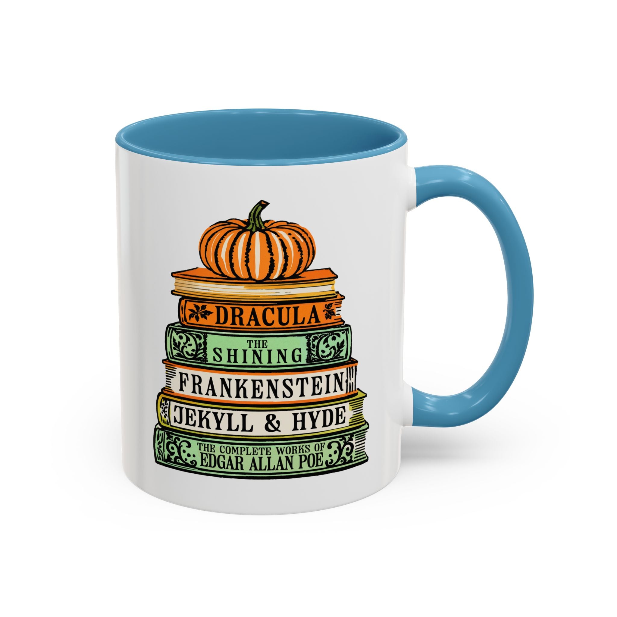 Classic Halloween Tales Mug - 11oz / Light Blue - Wild Pour