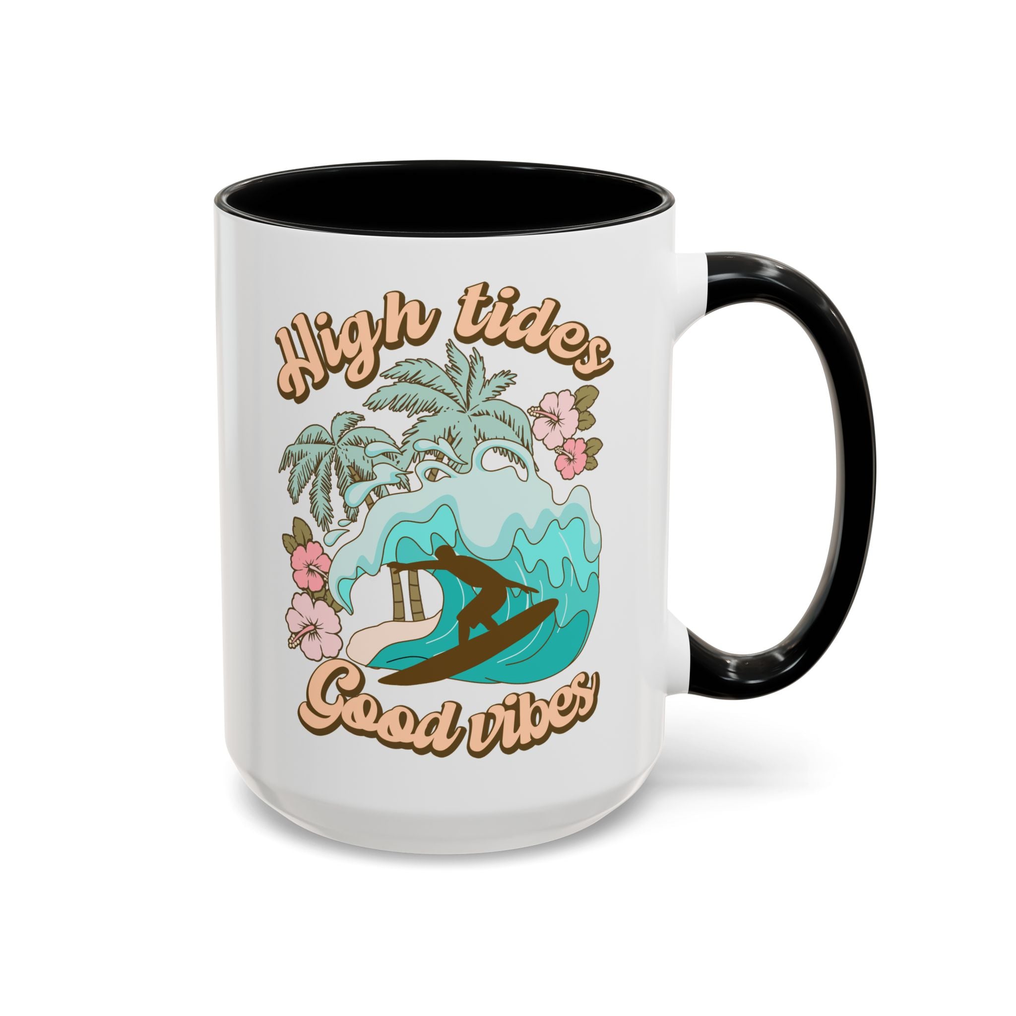 High Tides, Good Vibes Mug