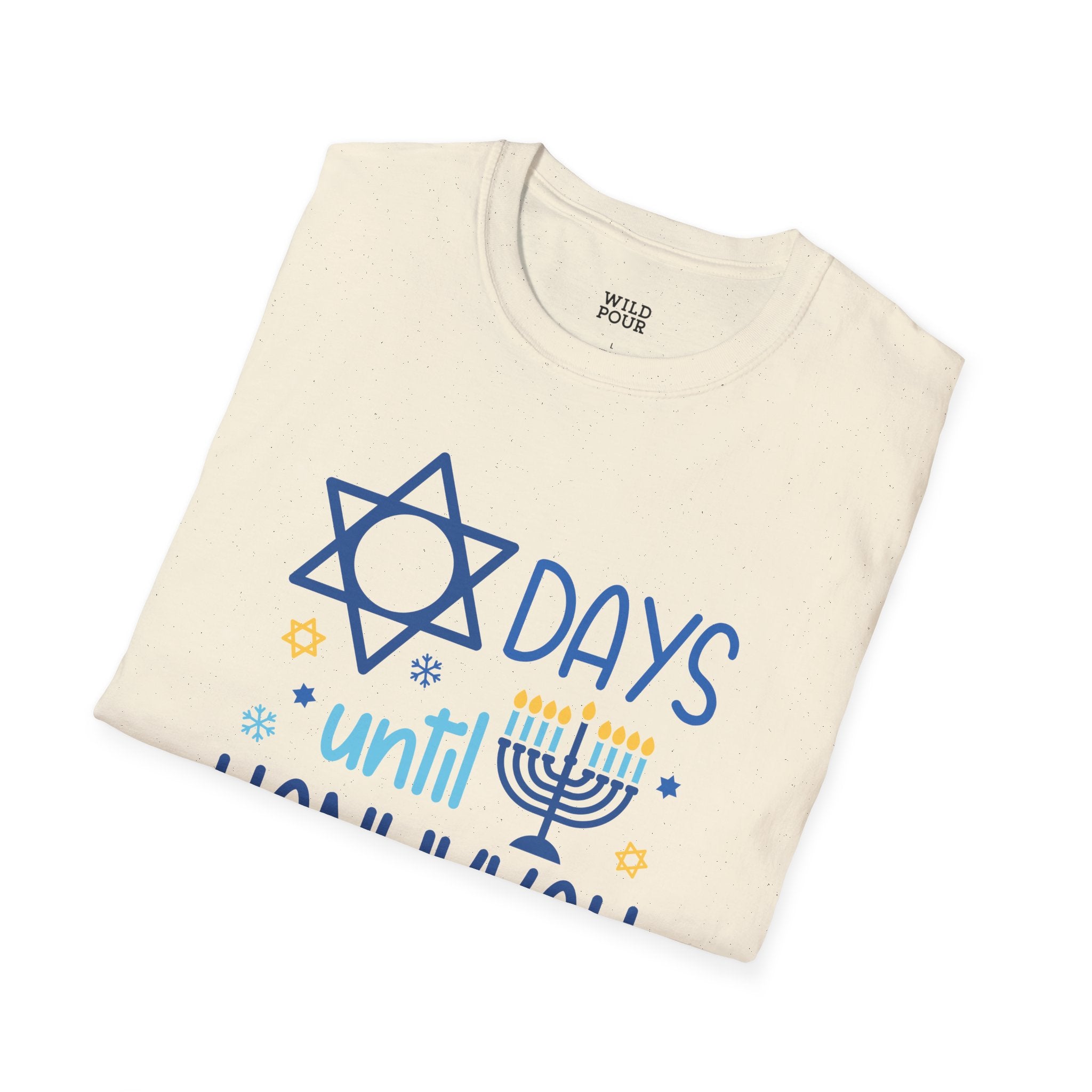 Days Until Hanukkah Tee - Wild Pour