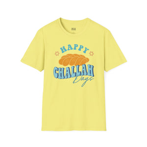 Happy Challah Days Tee - S / Cornsilk - Wild Pour