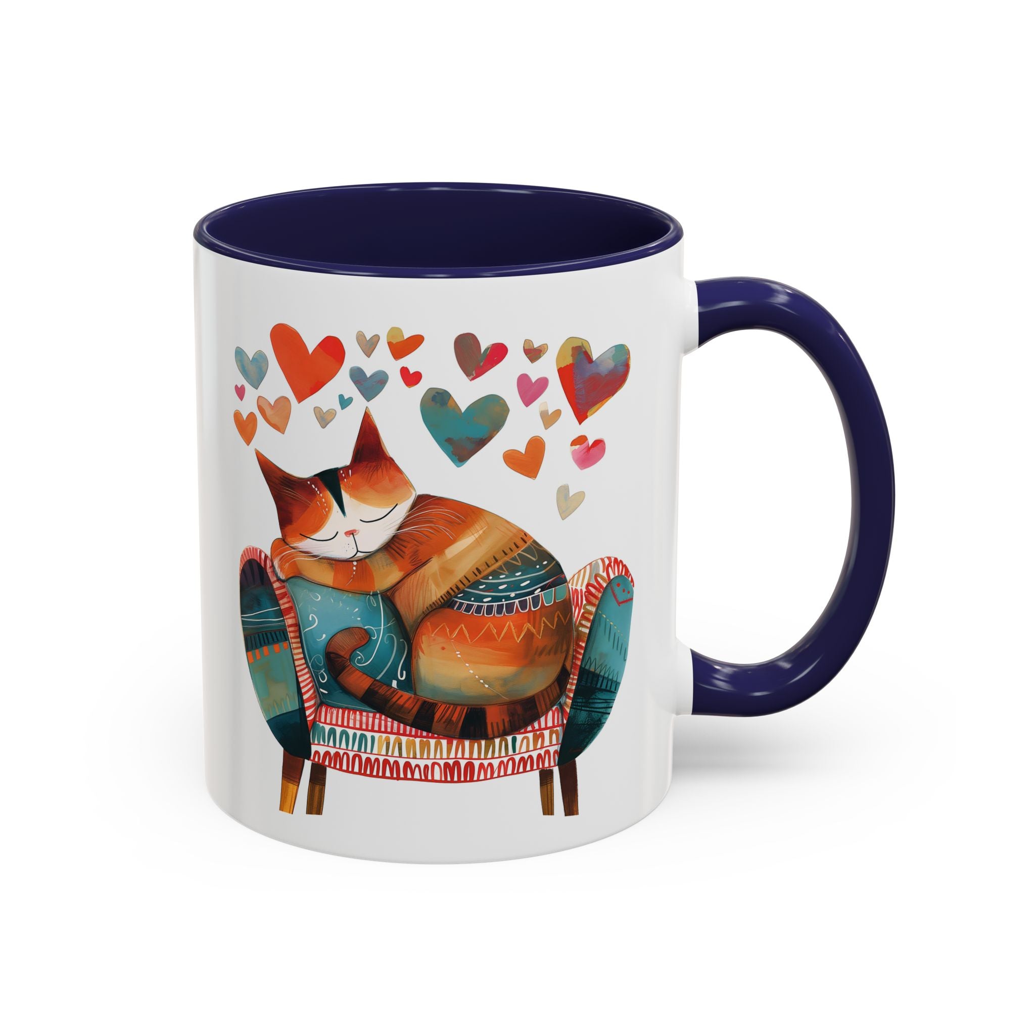 Love is a Comfy Chair Mug - 11oz / Navy - Wild Pour