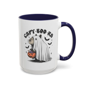 Capy Boo Ra, Capybara Mug - 15oz / Navy - Wild Pour