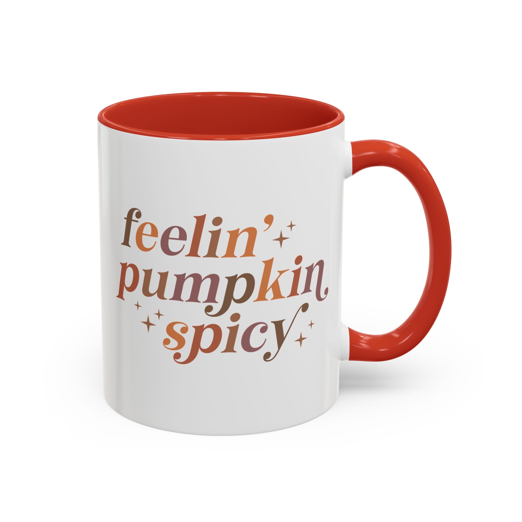 Feelin' Pumpkin Spicy Mug - 11oz / Red - Wild Pour