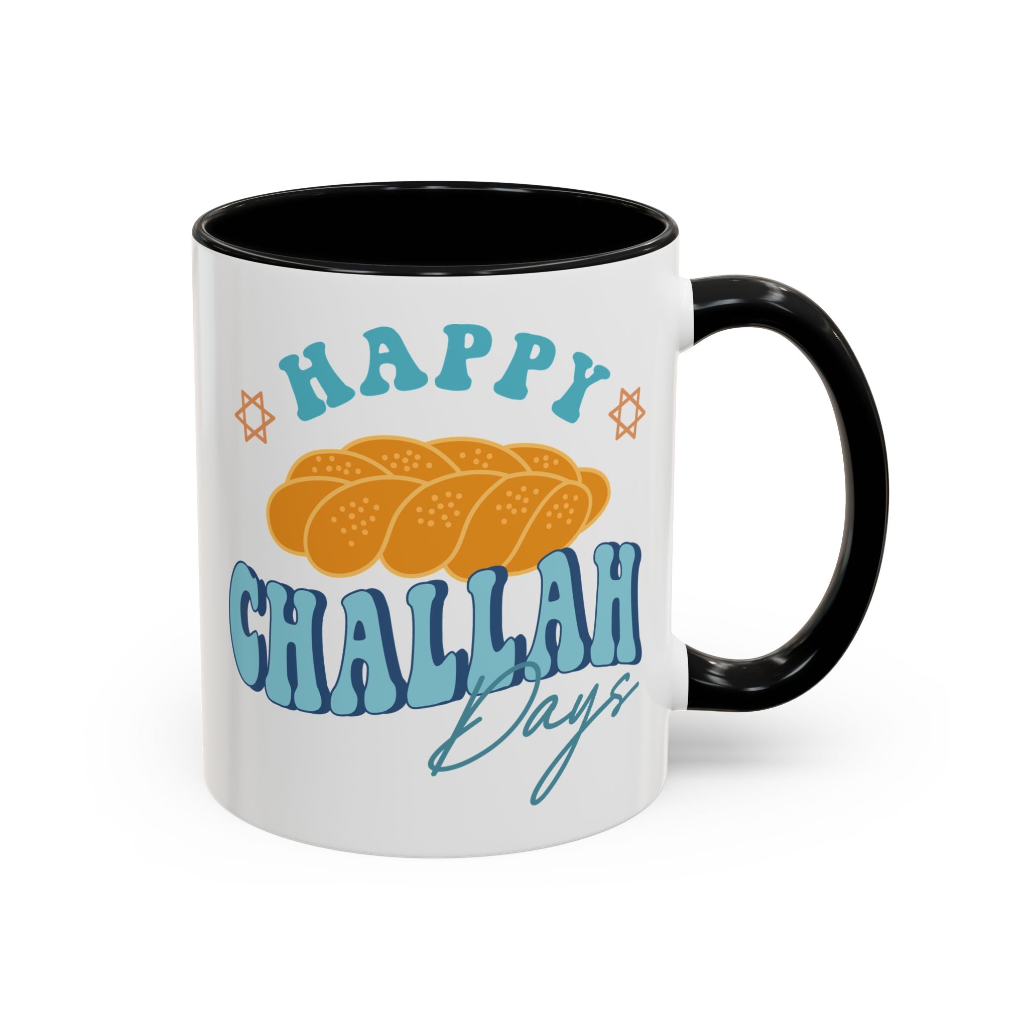 Happy Challah Days Mug - 11oz / Black - Wild Pour