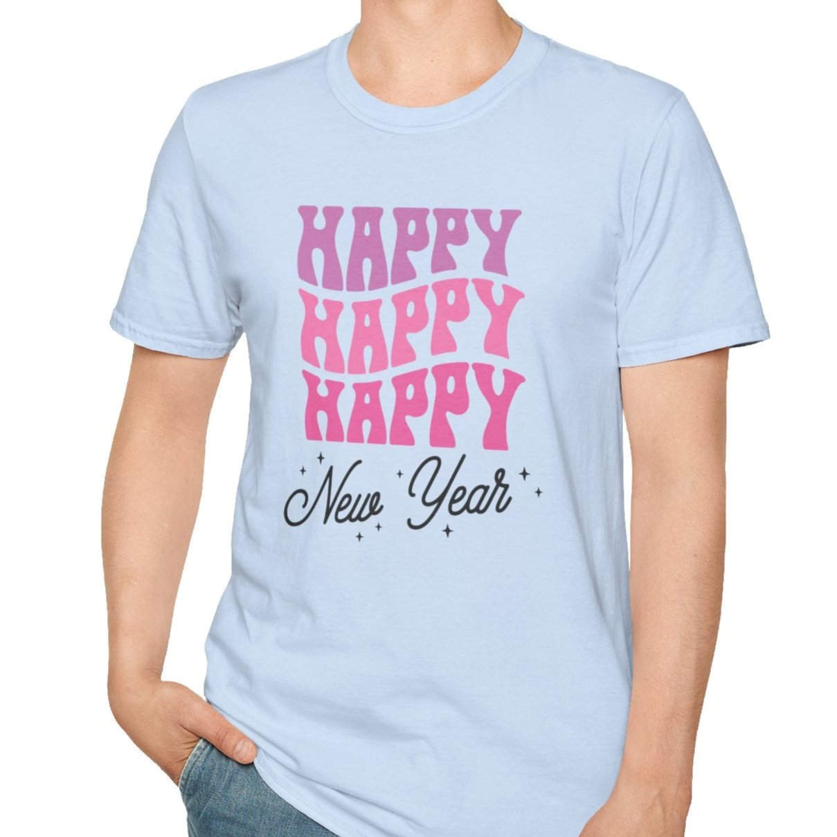 Happy Happy Happy New Year Tee - Wild Pour